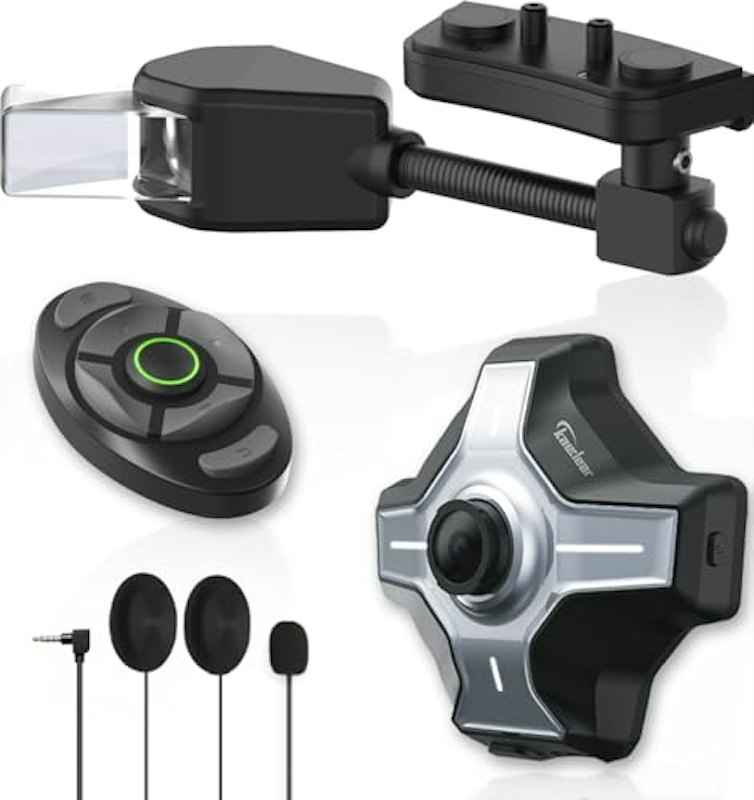 バイクヘルメット用スマートモニター 1