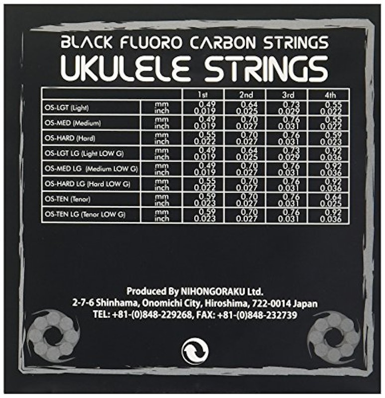ORCAS BLACK FLUORO CARBON STRINGS 2