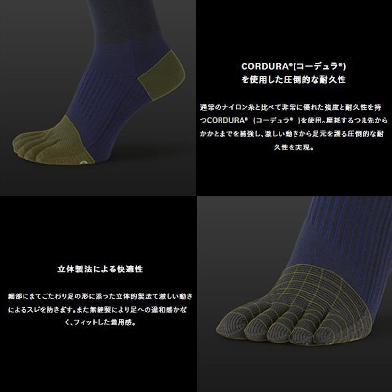 野球・五本指コンプレッションハイソックス 3
