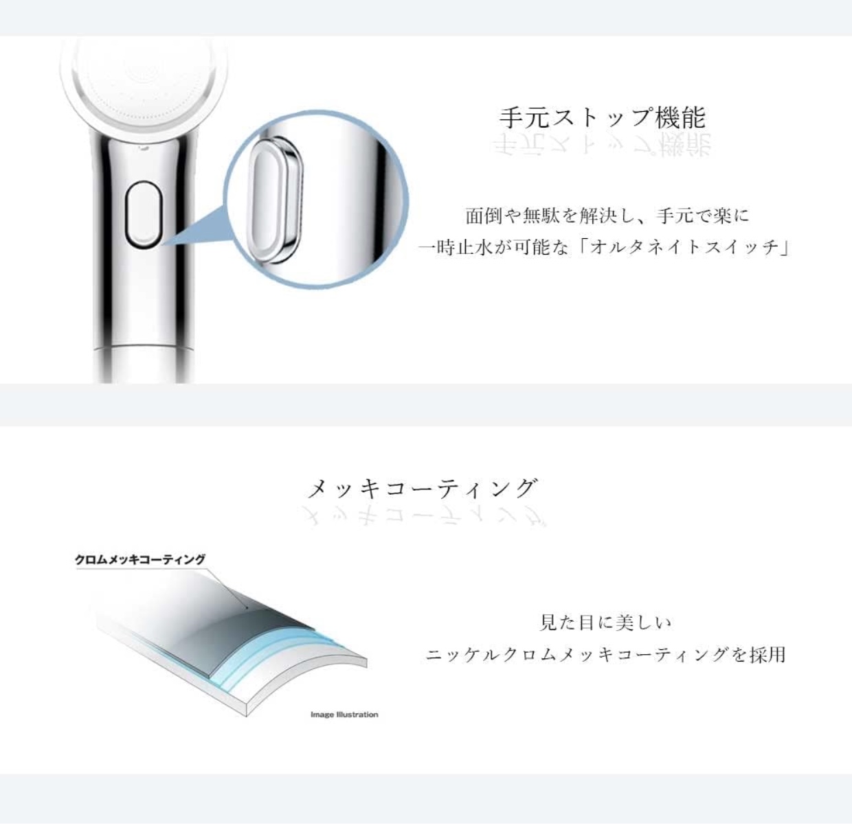 ナノバブルシャワー BIRAKU 5