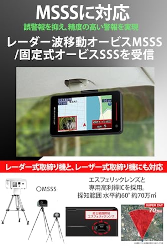 レーザー&レーダー探知機 4