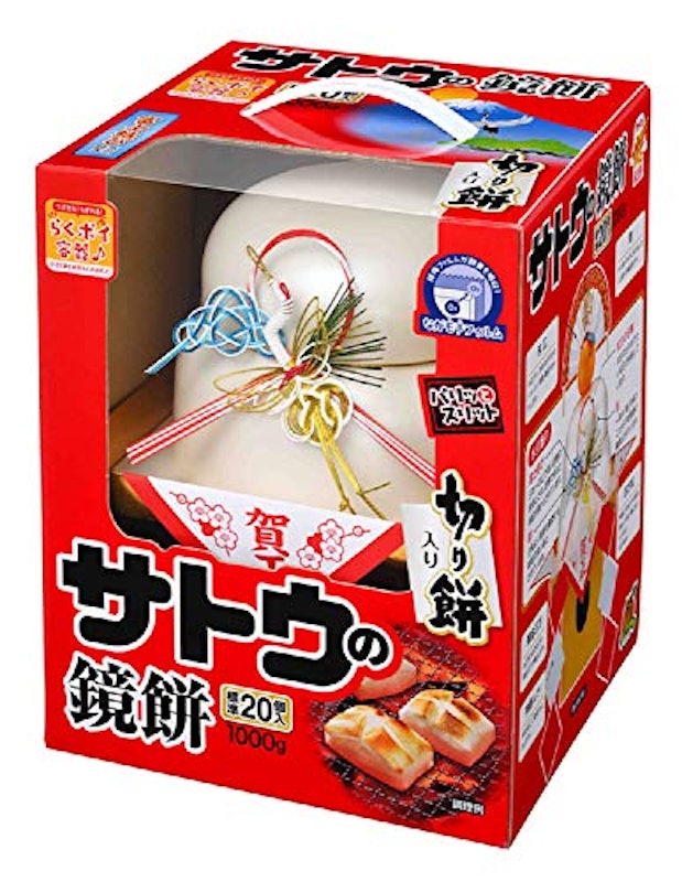 サトウのサッと鏡餅 切り餅入り 1