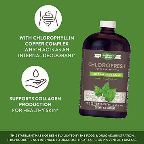 Chlorofresh Liquid Chlorophyll Natural Mint  3