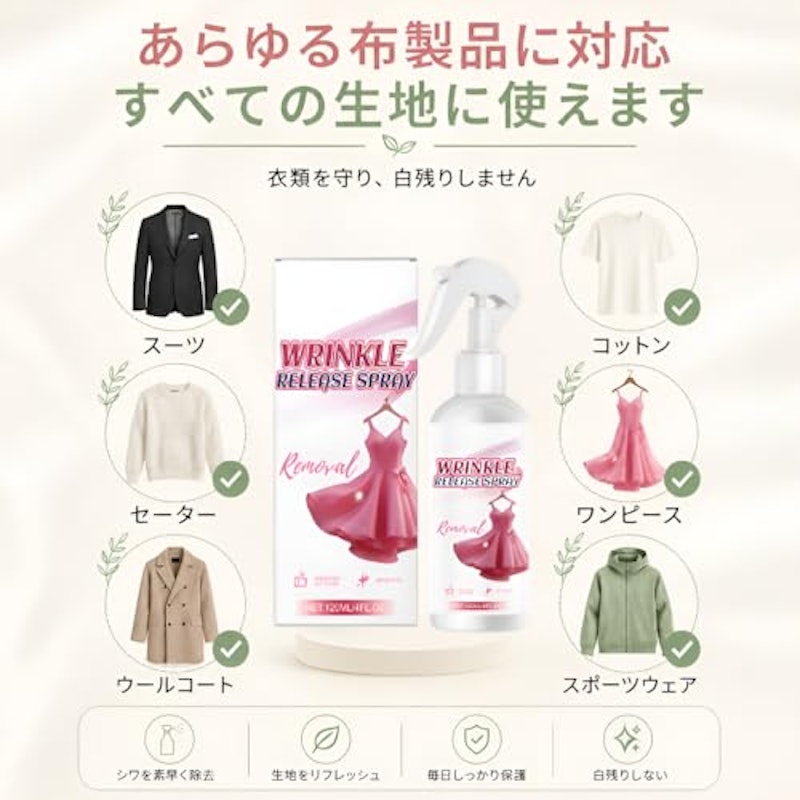 シワ取りスプレー 2