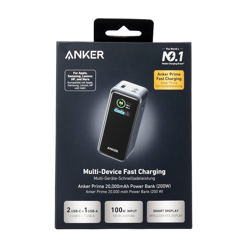Prime Power Bank (20000mAh, 200W) 4