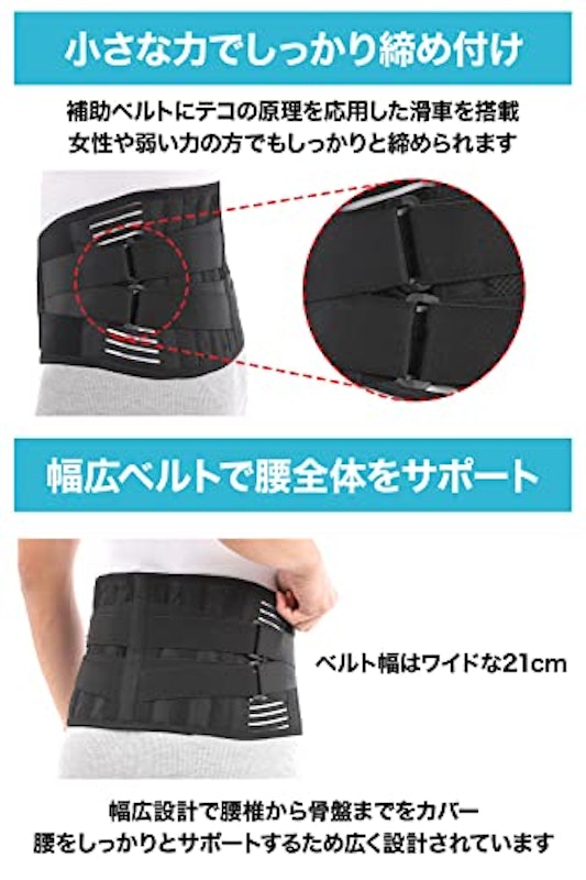 腰サポーター 6