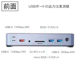 Selore&S-Global USB C ドッキングステーション INC006qcSGYを検証レビュー!ドッキングステーションの選び方も紹介 5