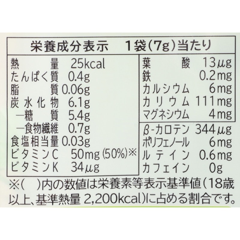 朝のフルーツ青汁 3