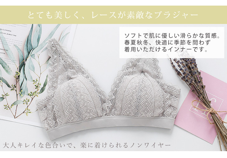 レースブラジャー 5