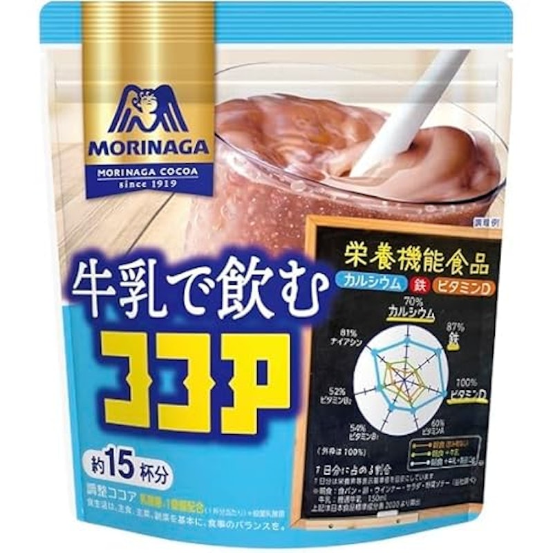 牛乳で飲むココア 1