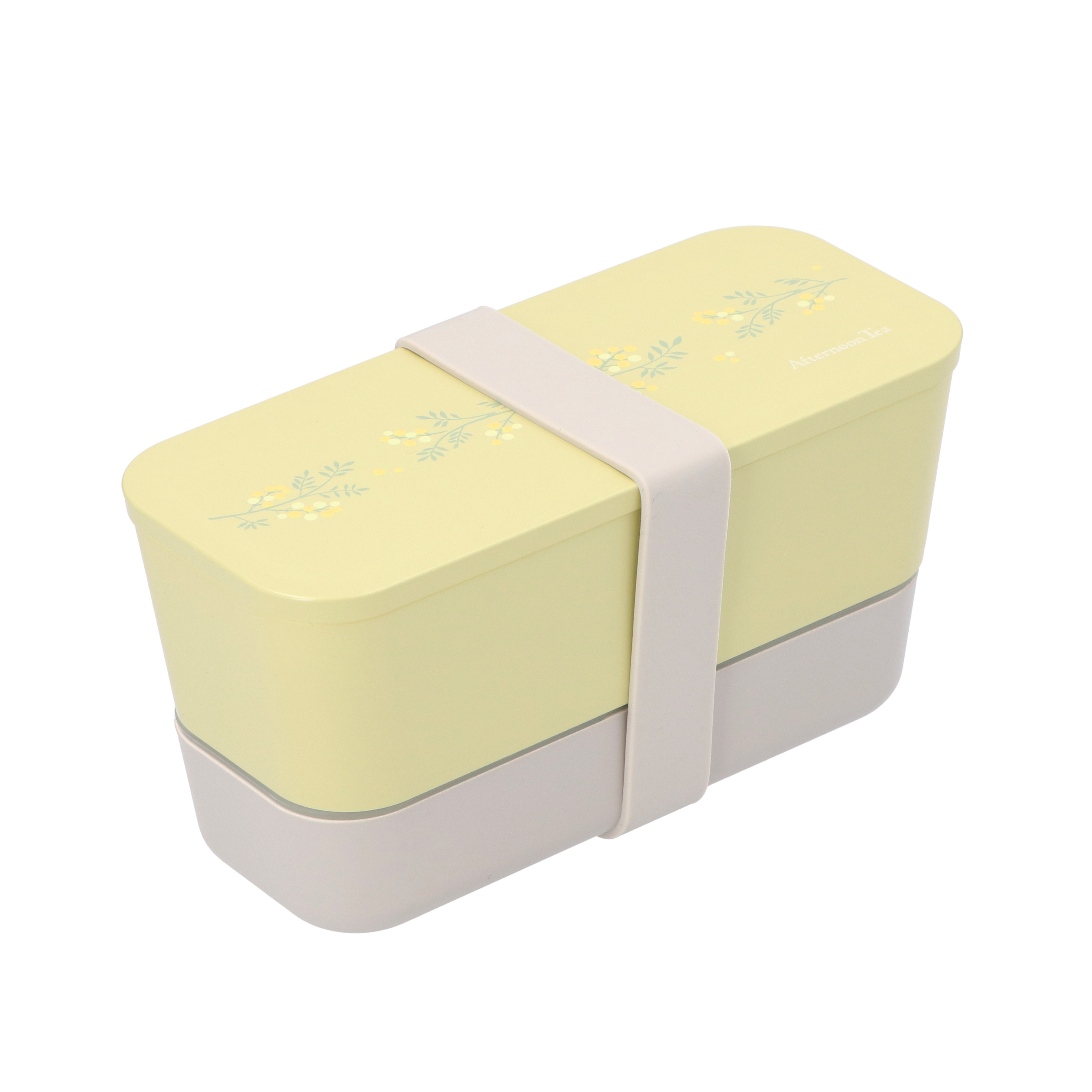 Afternoon Tea ミモザ山中塗抗菌2段ランチボックスをレビュー