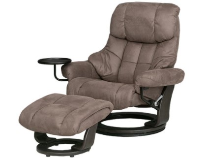 ニトリリクライニングパーソナルチェアDメッシュ オットマン付き