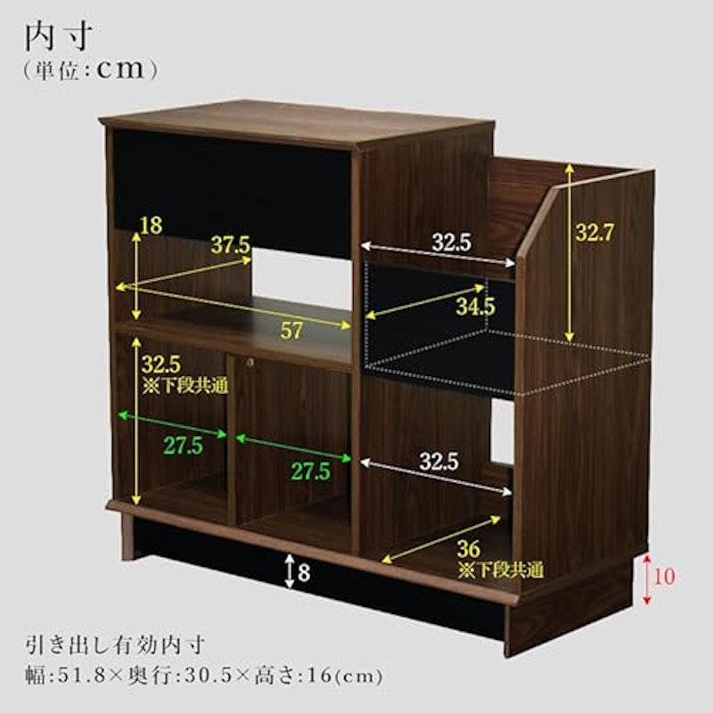 レコードプレーヤーラック 3