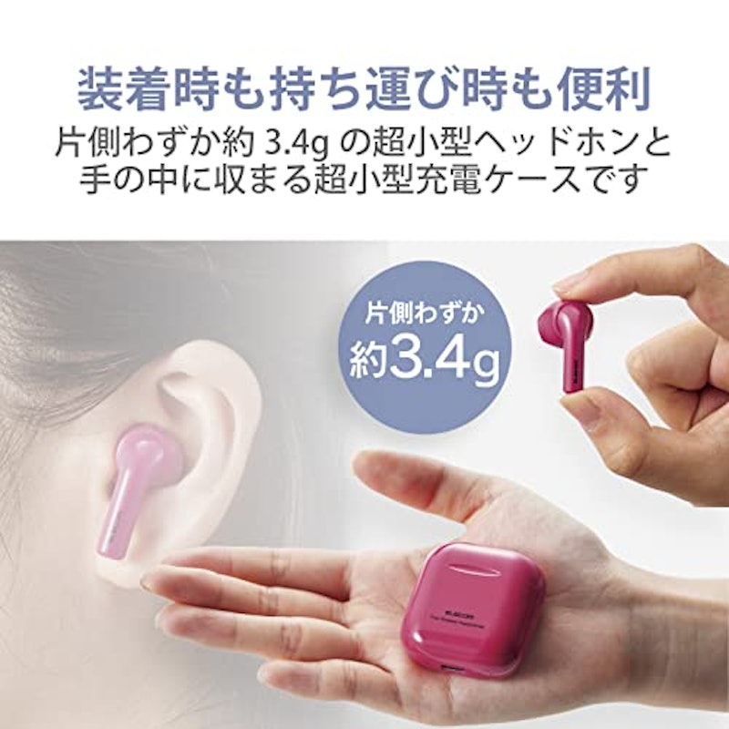 完全ワイヤレスBluetoothヘッドホン 5