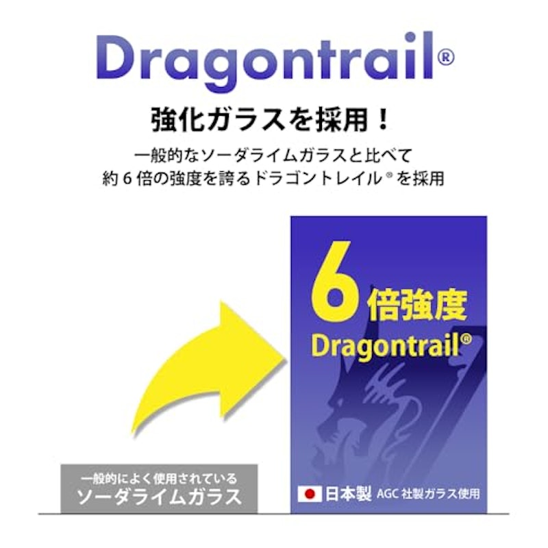 iPhone 16 Pro用 液晶全面保護ガラス 3