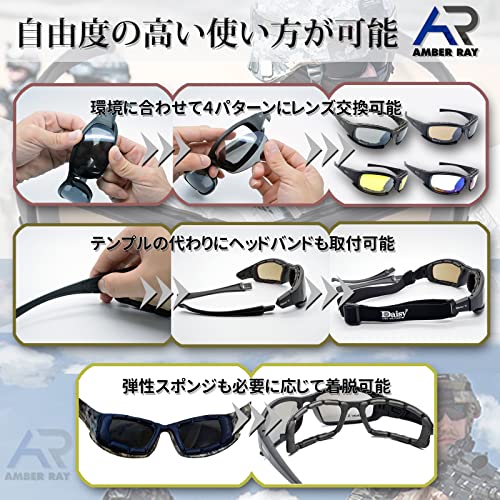 サバゲー ゴーグル 4