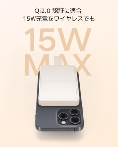 15W Magnetic Power Bank 6000mAh 2