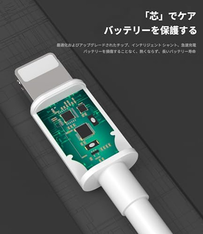 ライトニング 3.5mm AUXイヤホンジャックアダプター 6