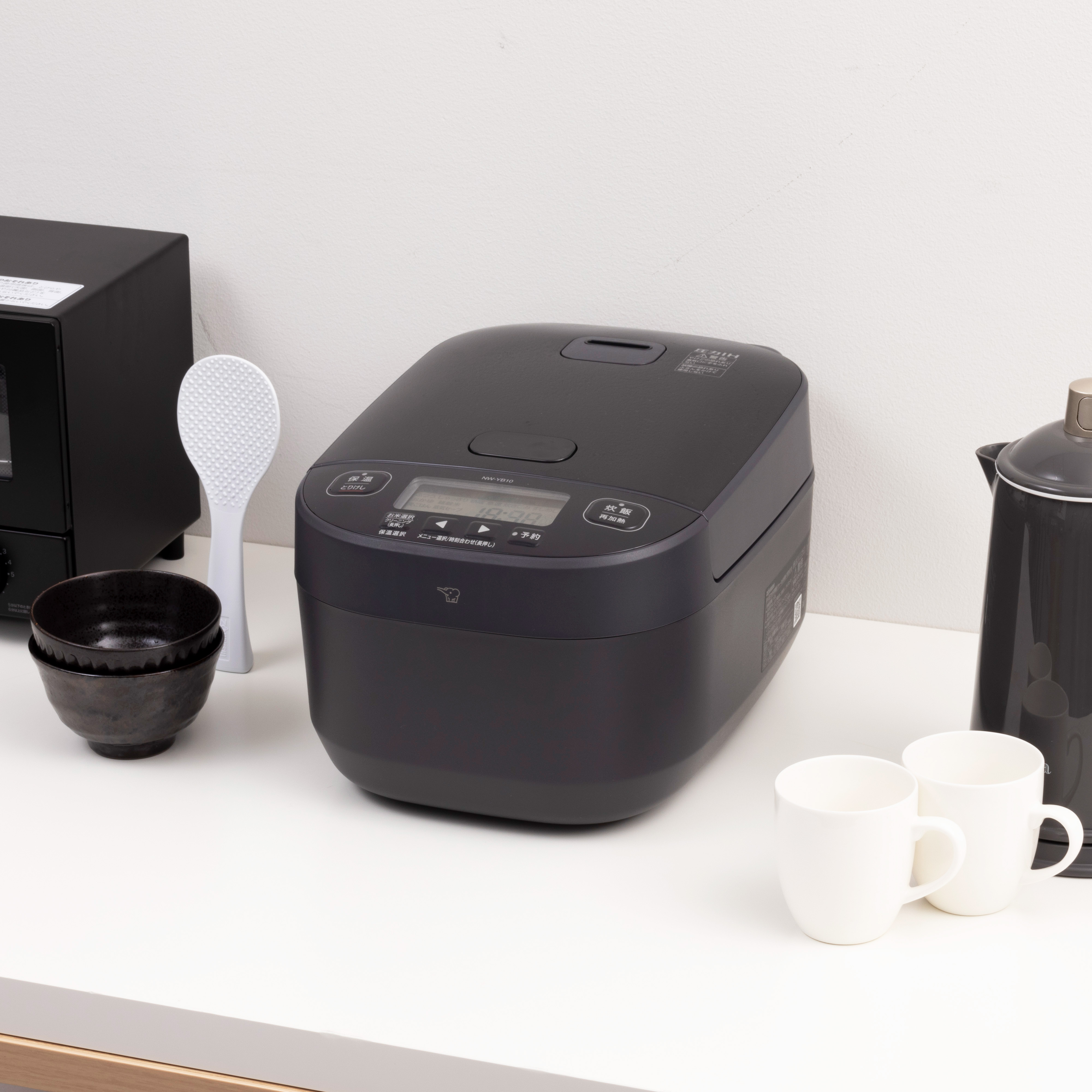 Zojirushi NW-YB10-BZ 炊飯器 ブラック Amazon.co.jp: Zojirushi NW-WA10-BZ Pressure Induction Rice