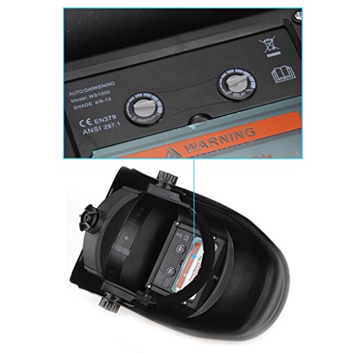 ソーラー充電式溶接マスク 4