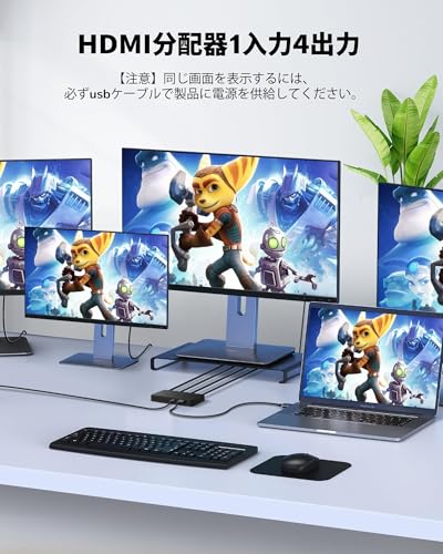 HDMIスプリッター 2