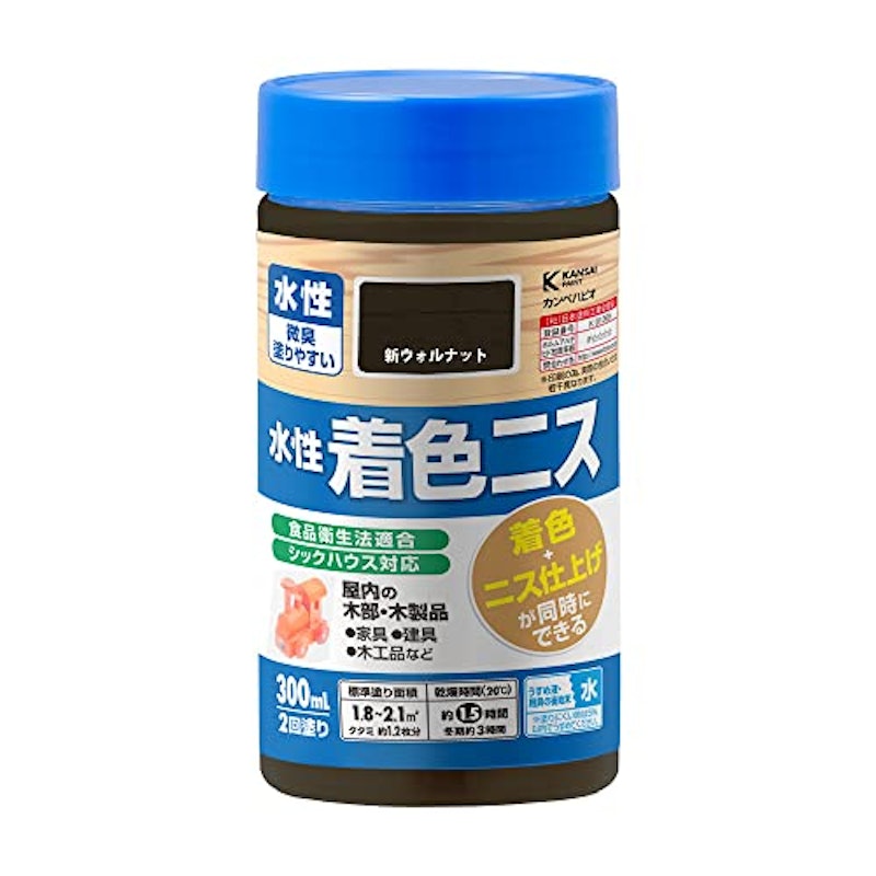 水性着色ニス 1