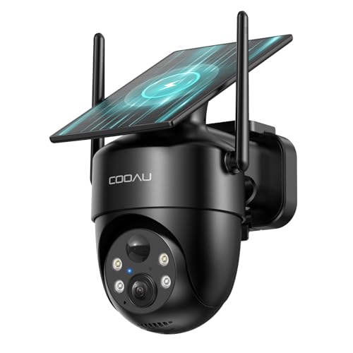 【ほぼ未使用】COOAU ソーラーパネル式防犯カメラ【microSDカード付き】 楽天市場】【COOAU 防犯カメラ ソーラー WiFi ワイヤレス 1080P