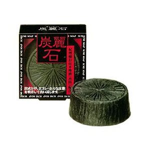 炭麗石 炭入り洗顔石鹸 1