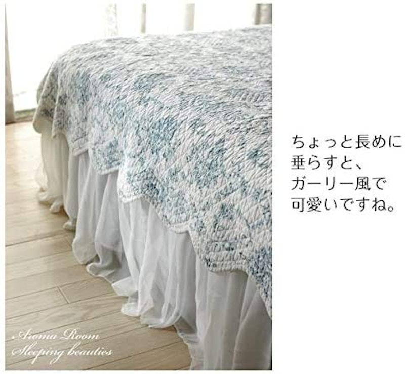 シフォンベッドスカート 2