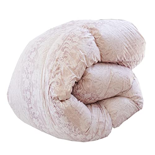 日本製 羽毛布団 シングル ホワイトダックダウン プレミアムゴールド