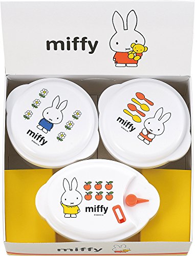 ミッフィー　電子レンジ容器3PC 1