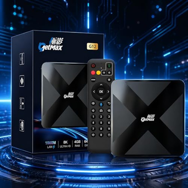GetMax G12 スマートテレビボックス 1