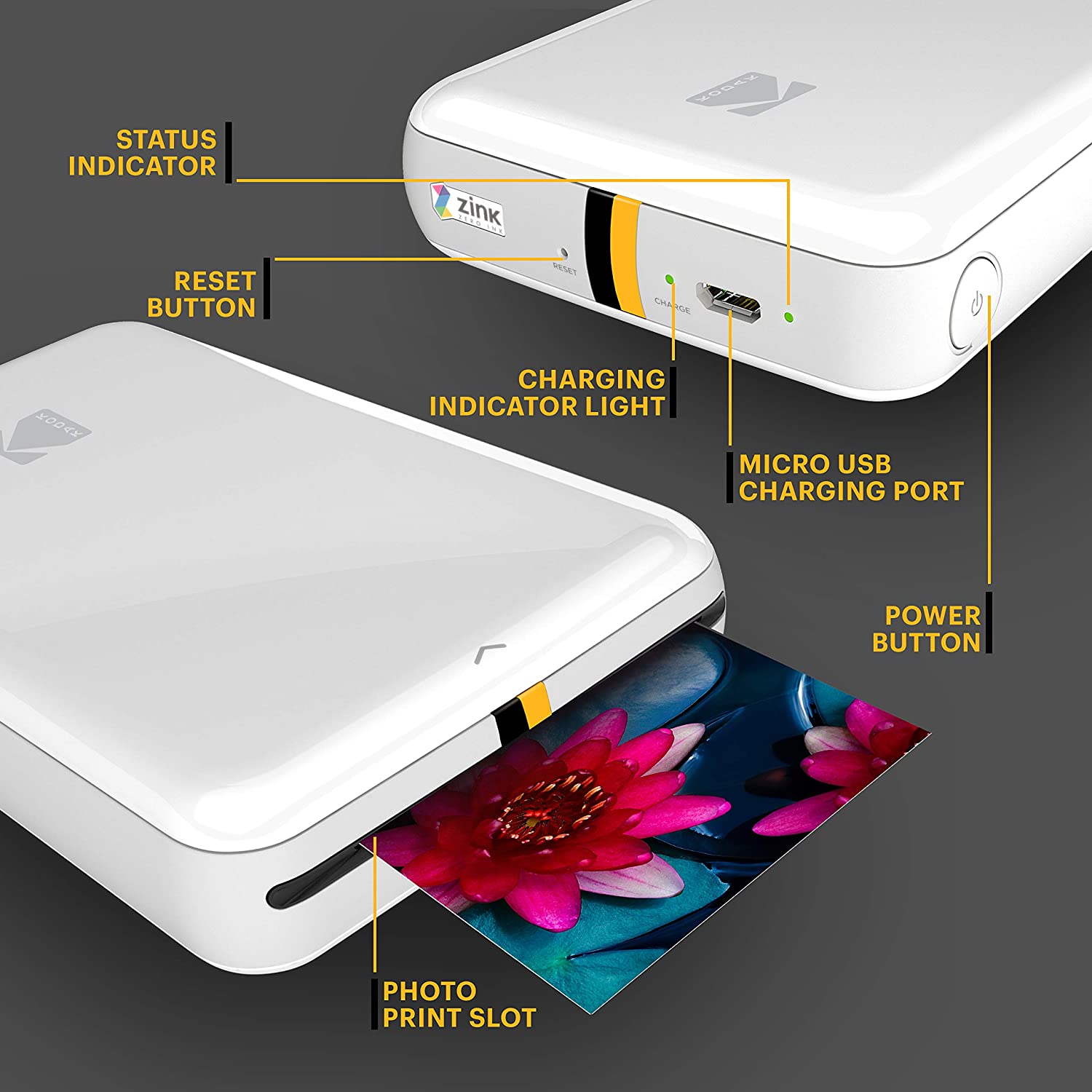 Kodak Step インスタントモバイルフォトプリンター 4