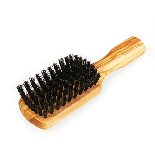 オリーブウッドのヘアーブラシ 1
