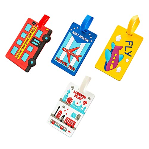 送料無料 旅行用ネームタグ 名前タグ バッグ用アクセサリー 旅行グッズ 旅行用品 荷物タグ ネームホルダー グレー ピンク ブルー キャリーケース スーツケース 飛行機 紛失防止 かわいい おしゃれ Dolcissimo かわいい猫のスーツケースの荷物タグ名住所ホルダー識別子