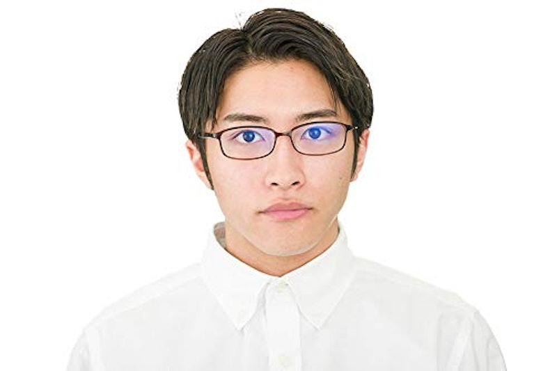 スクエア型PCメガネ 4
