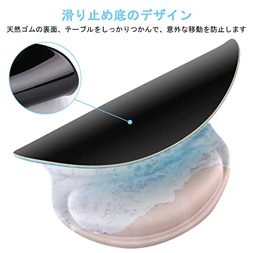 リストレスト一体型マウスパッド 5
