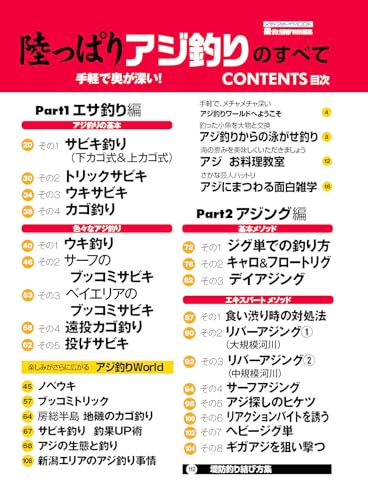 陸っぱりアジ釣りのすべて 3