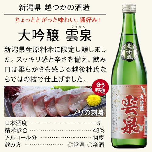 越乃五蔵大吟醸飲みくらべ５本組 6
