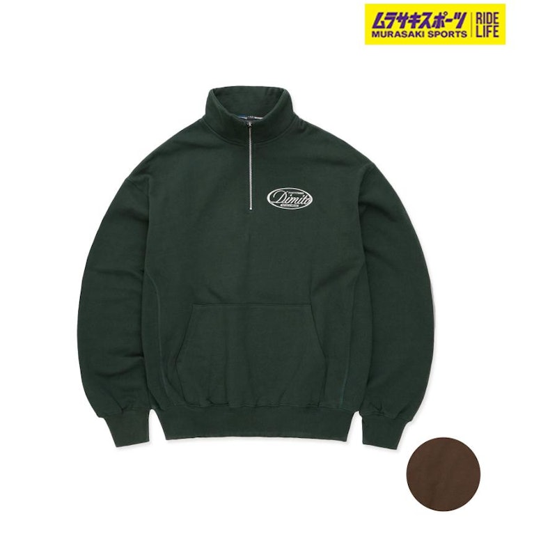HALF ZIP SWEATSHIRT 1