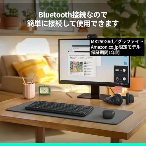 コンパクト ワイヤレス キーボード＆マウスセット 2