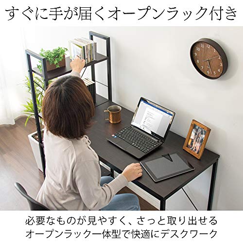 ラック付きPCデスク 3