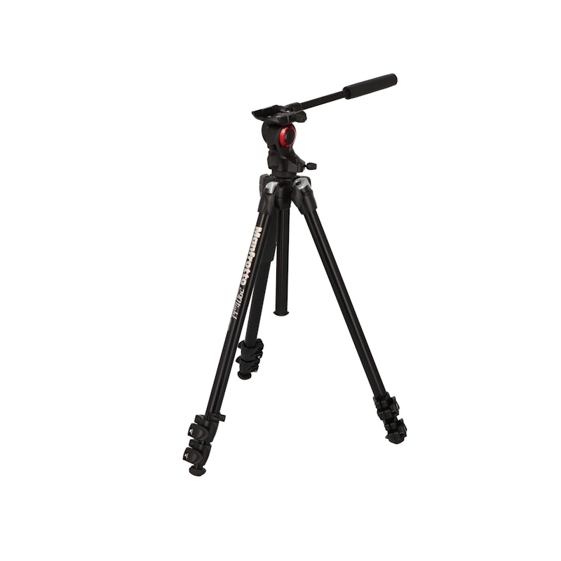 Manfrotto ビデオ三脚キット 290LIGHT+MVH400AH MK290LTA3-Vを Manfrotto ビデオ三脚キット 290LIGHT+MVH400AH MK290LTA3-Vを