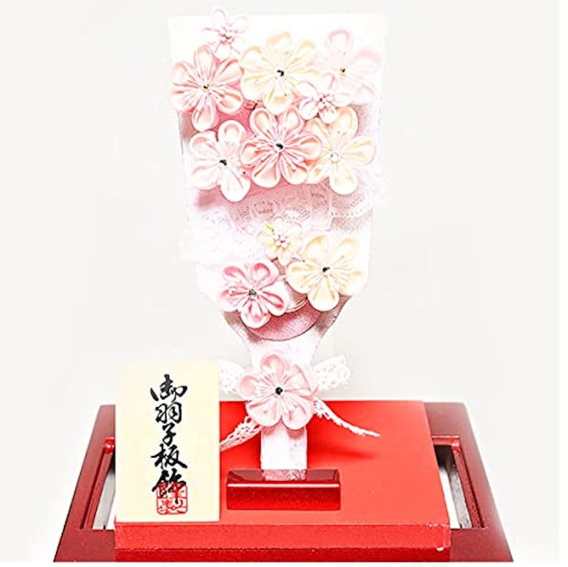 羽子板 夢花つまみ細工 2