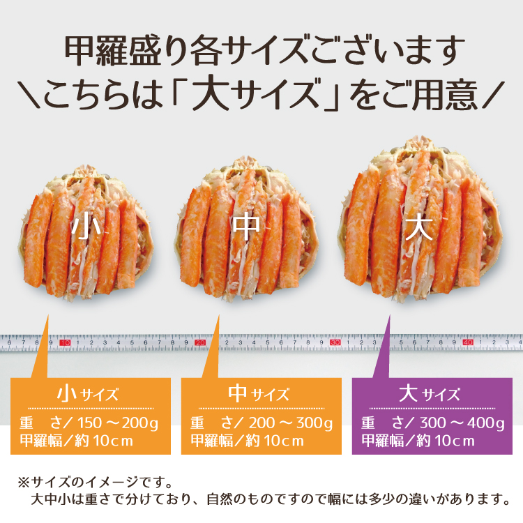 越前がに 甲羅盛り 5