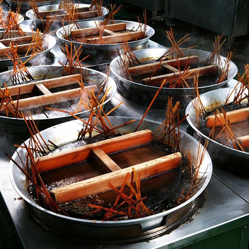 うなぎとごぼうのまぶし飯 3