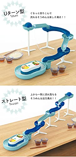 電池式スライダー流しそうめん 4
