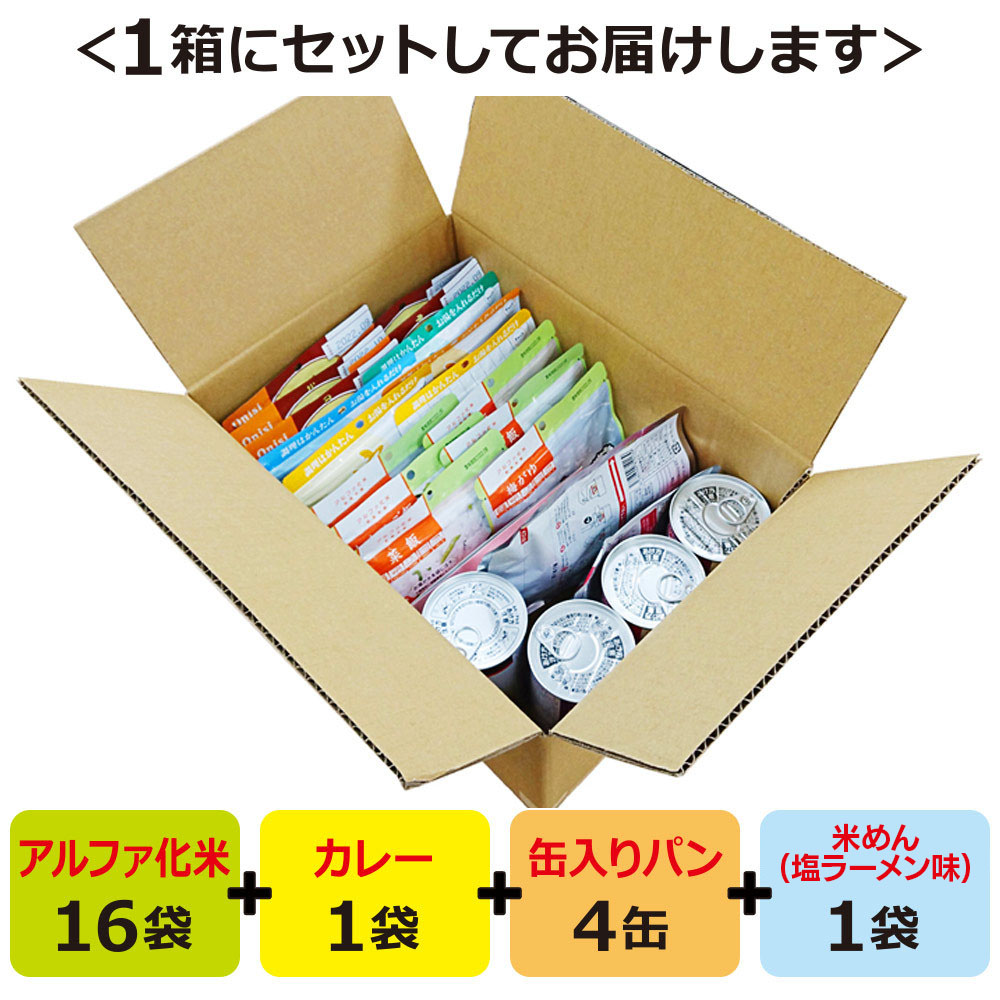 防災計画 7日間 21食分 非常食セット 5年保存 2