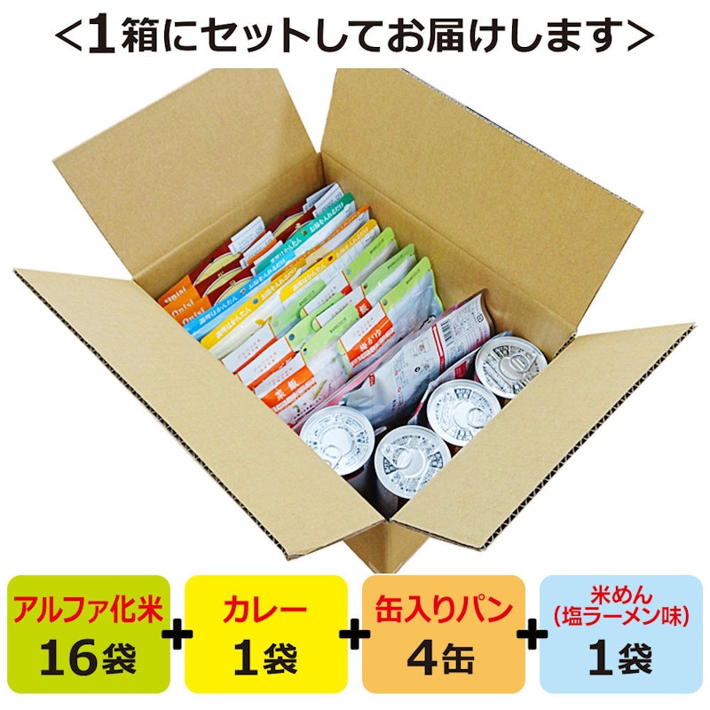 防災計画 7日間 21食分 非常食セット 5年保存 2