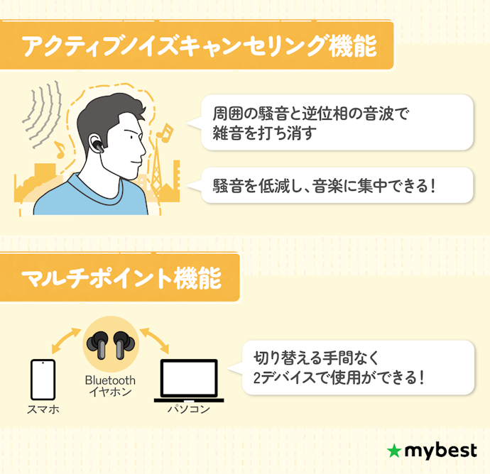 安い完全ワイヤレスイヤホンにあると便利な機能をご紹介!